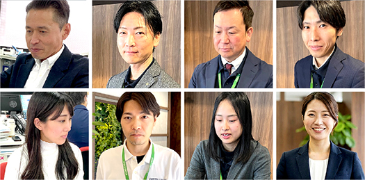 看板全国対応のスタッフ